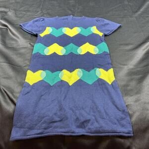 Crazy 8 GIRLS short sleeve blue sweater dress